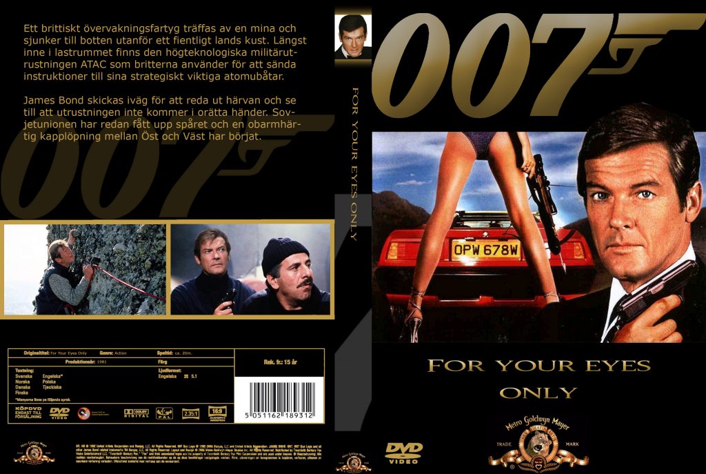 For Your Eyes Only Dvd